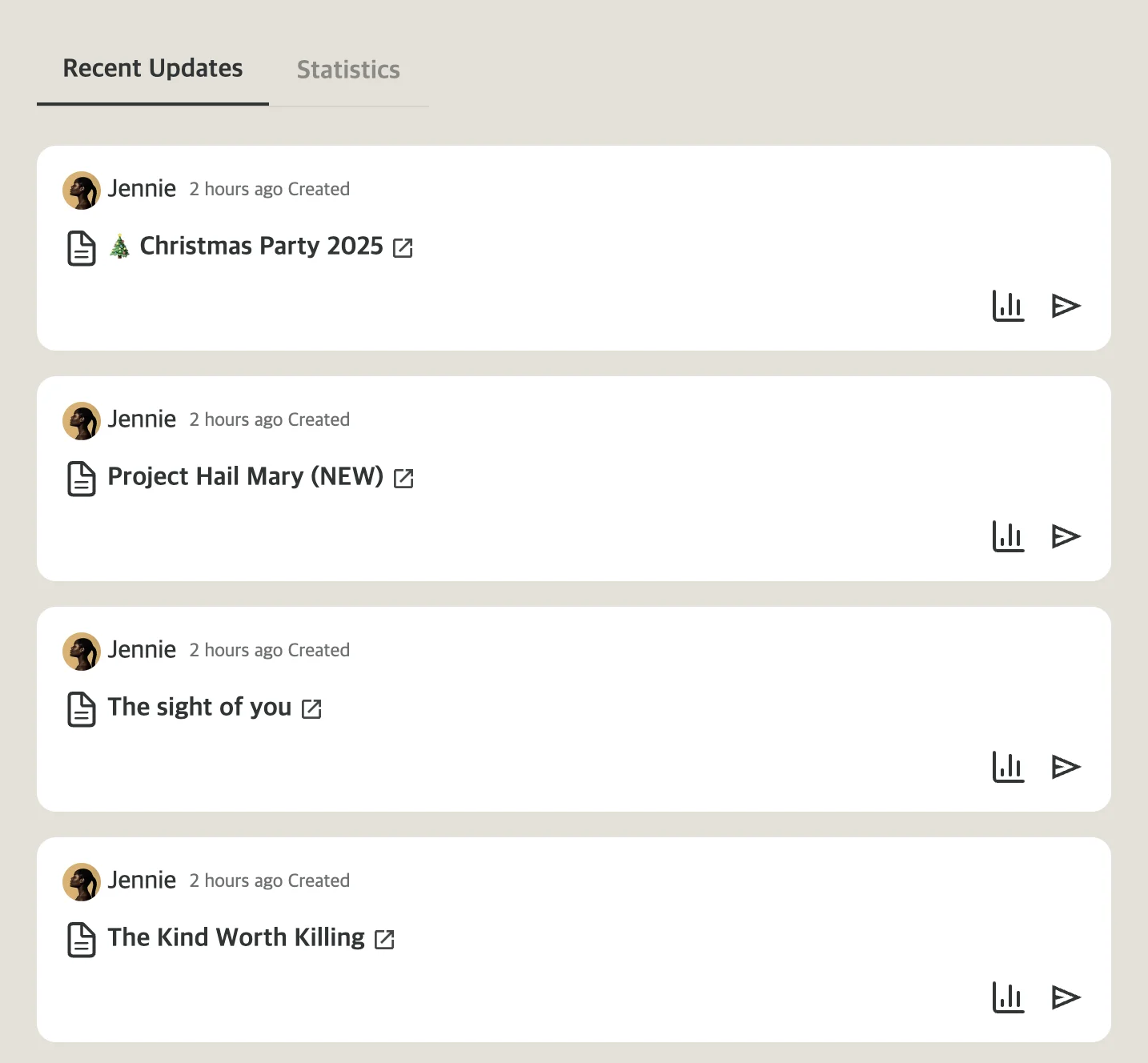 Notionページリスト